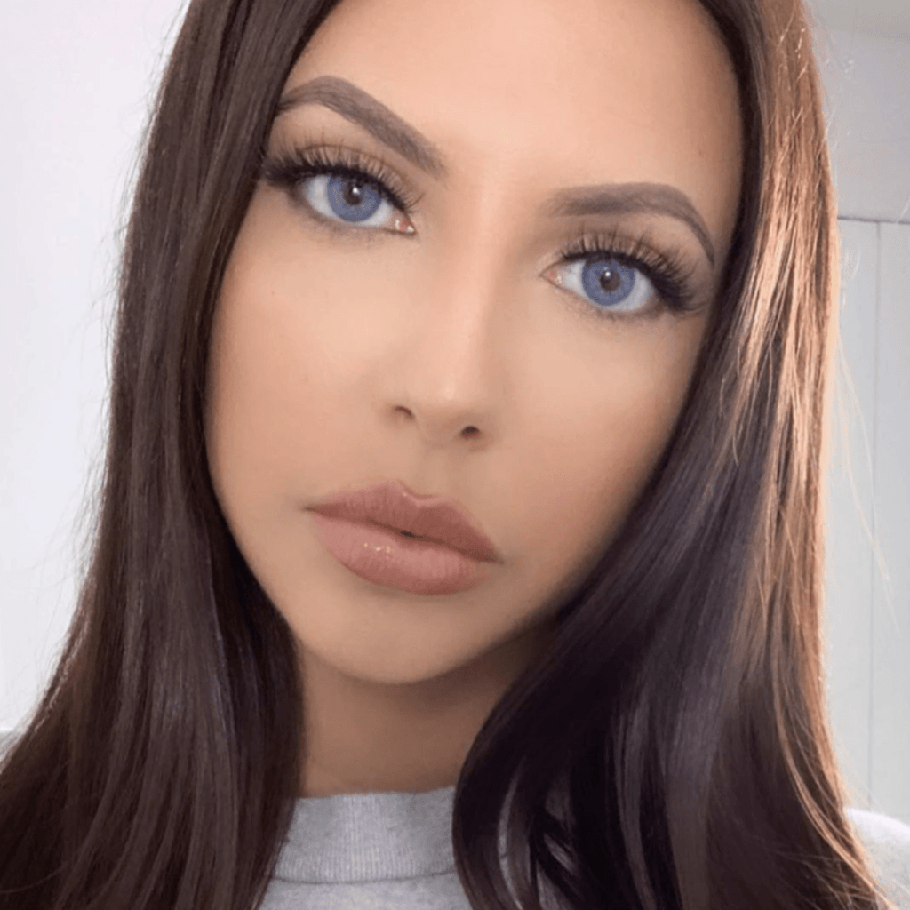 Hidrocor Safira colored contacts by Solotica