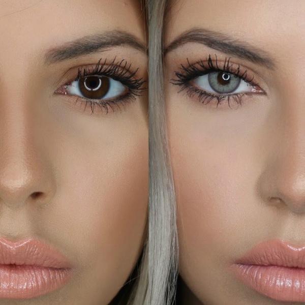 Natural Colors Quartzo colored contacts by Solotica