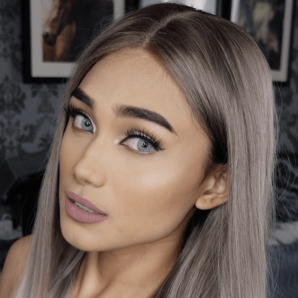 Hidrocor Quartzo colored contacts by Solotica