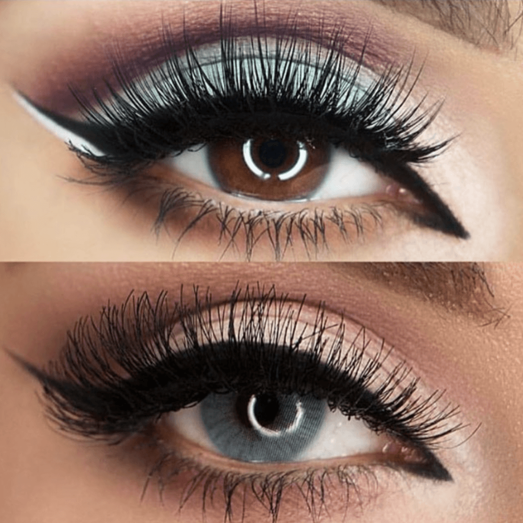 Hidrocor Grafite colored contacts by Solotica