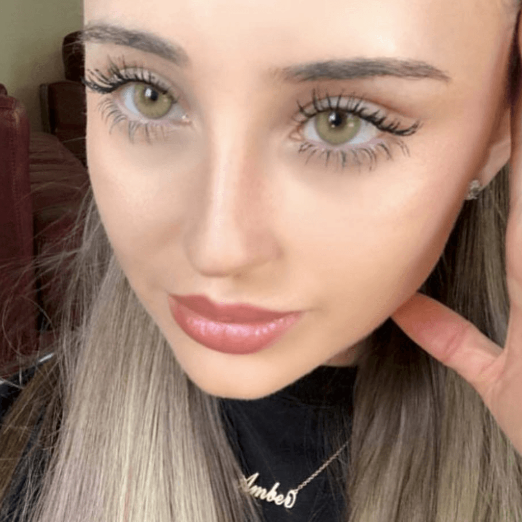 Hidrocor Ambar colored contacts by Solotica