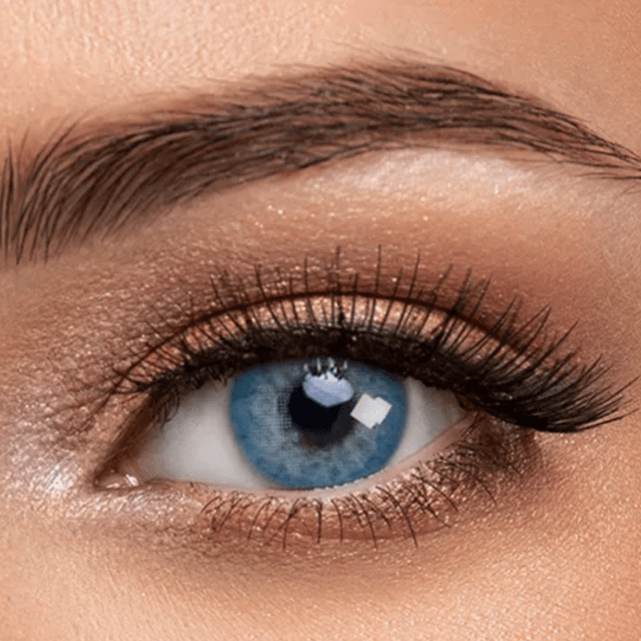 Aquarella Arara Blue Quarterly colored contacts by Solotica