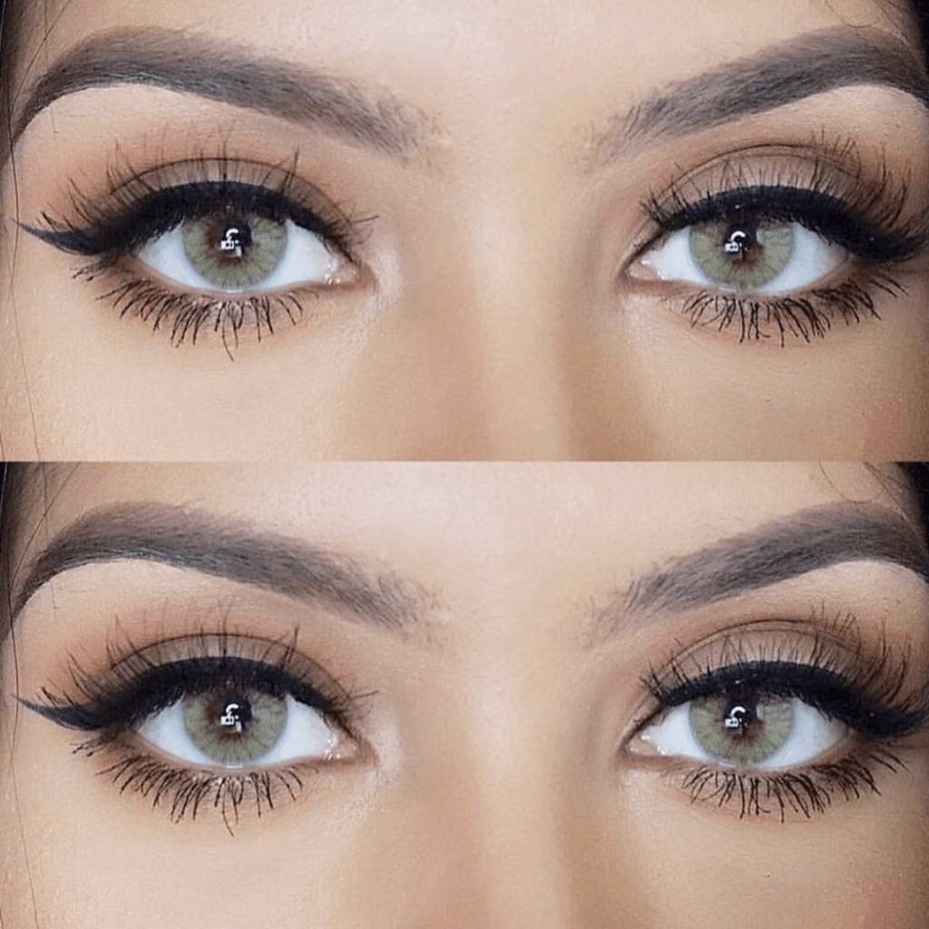 Hidrocor Ambar colored contacts by Solotica