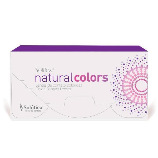 Solotica Natural Colors contact lens vials and case.