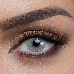Hidrocor Cristal Monthly with power colored contacts by Solotica