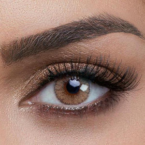 Natural Colors Ocre colored contacts by Solotica