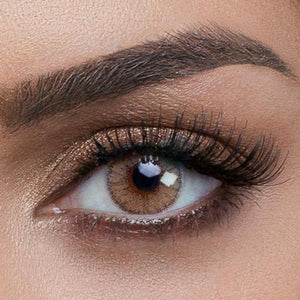 Natural ColorsOcre with power colored contacts by Solotica